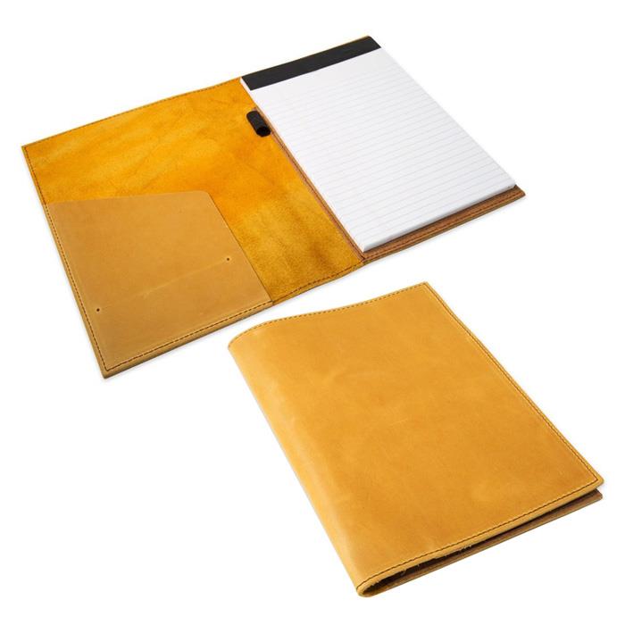 crazy horse leather padfolio 3