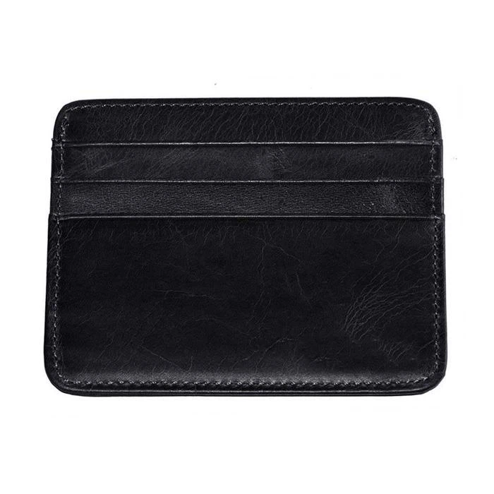 Mini Card Wallet Genuine Leather