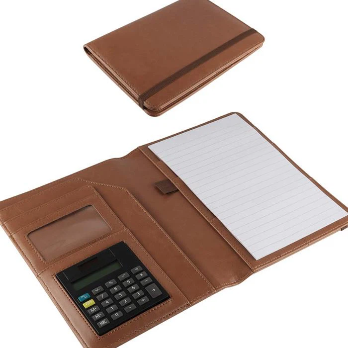 A5 Leather Portfolio With Calculator A5 Leather Portfolio With Calculator