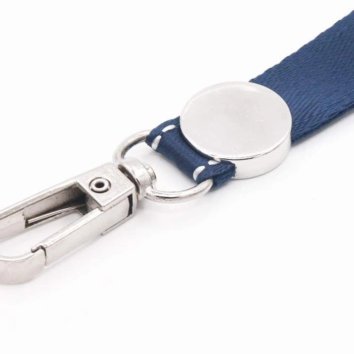 Leather Badge Holder With Lanyard