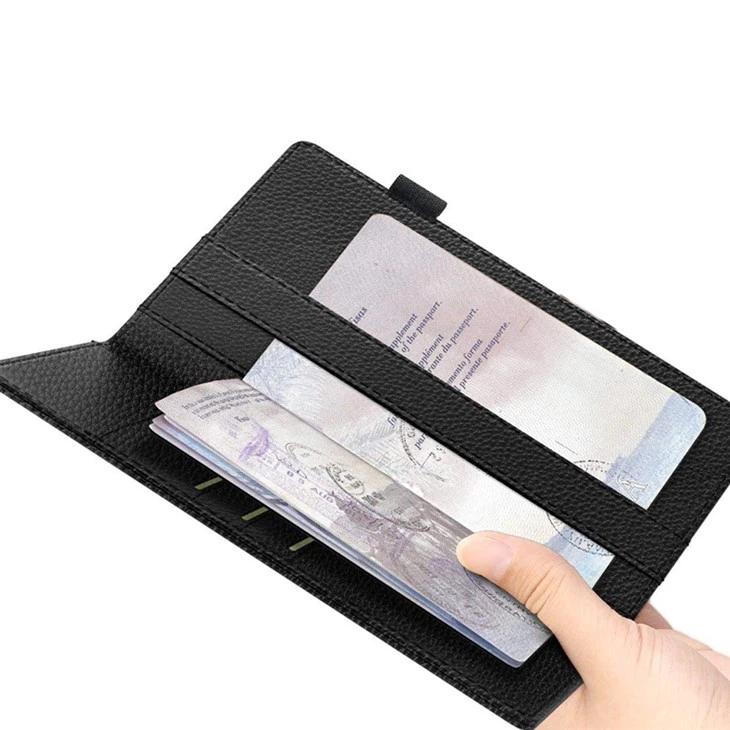 Passport holder with elastic band Passport holder with elastic band